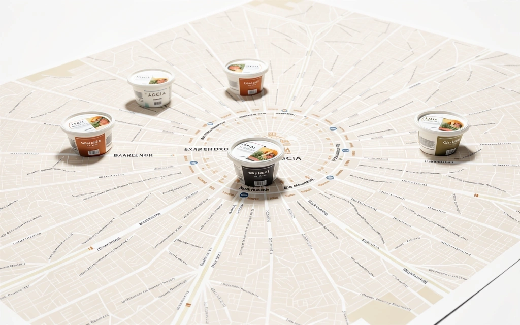 Barcelona delivery zones